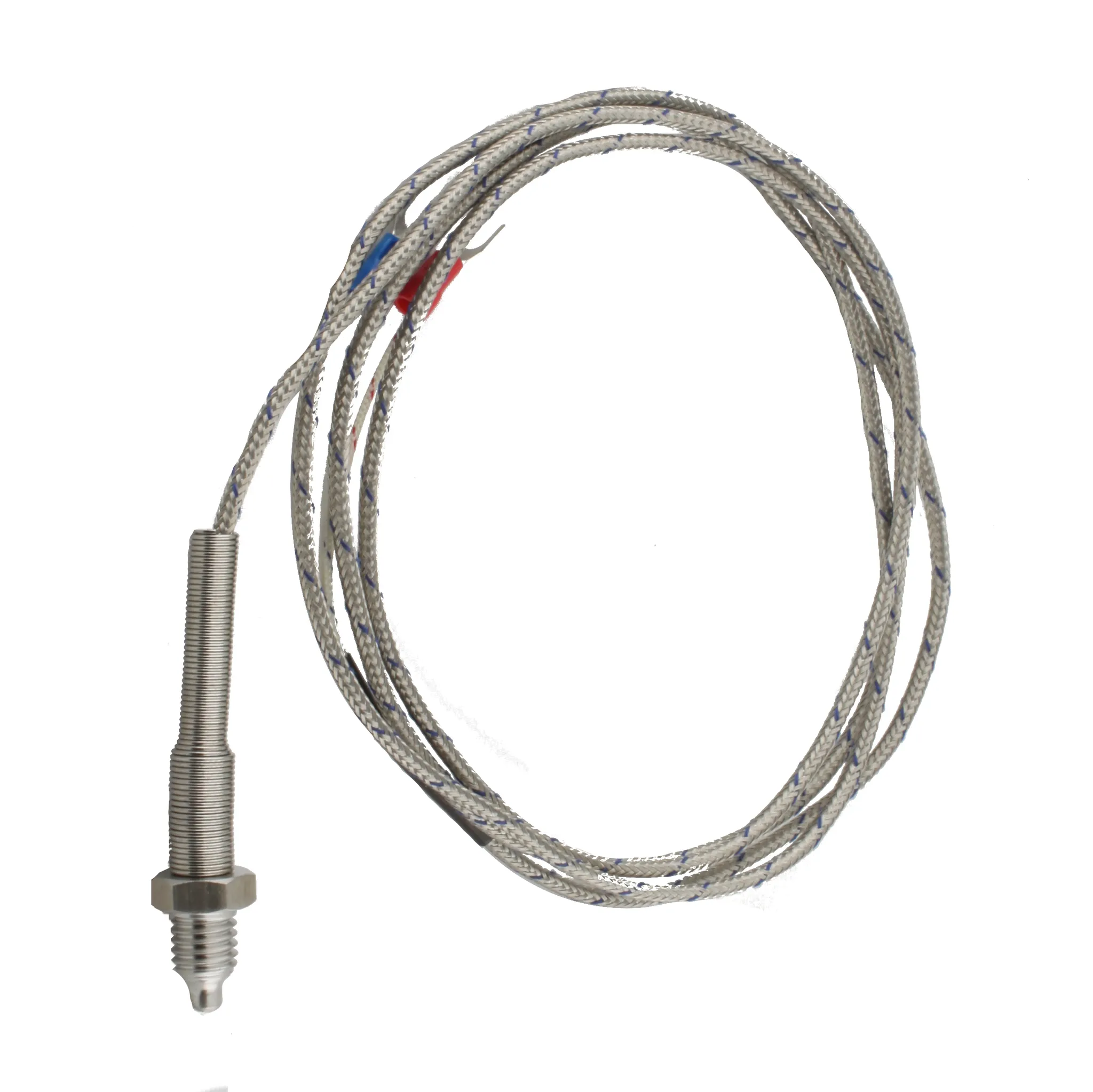 INNOCONT Датчик температуры с кабелем, исполнение V, спай CA, резьба М10x1,5, длина кабеля 3м TS-W-V-CA-3-M10x1,5