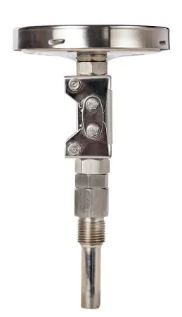 Термометры биметаллические коррозионностойкие ТБф-221 с возможностью гидрозаполнения (Диаметр: 80 мм, 100 мм, 160 мм)