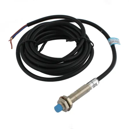 INNOCONT Индуктивный датчик, M8x1, L=49 мм, неэкранированный, зона срабатывания 2 мм, -25 +60 С, 12…24 VDC, IP65, выход: NPN NO, макс. ток 200 мА, кабель 2 м SL-8N2C