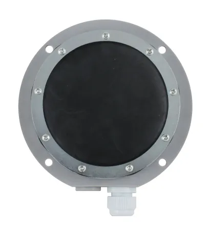 Мембранный датчик подпора для сыпучих материалов в пластиковом корпусе (аналог AKO-5330), -40 +80 С, IP54, чувств. от 300 г/л; соединение- фланец D=155 мм, мембрана- NBR, выход- реле SPDT