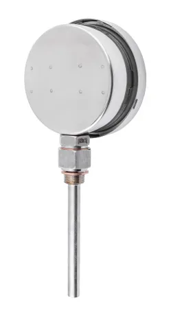 Термометры биметаллические коррозионностойкие ТБф-221 с возможностью гидрозаполнения (Диаметр: 80 мм, 100 мм, 160 мм)