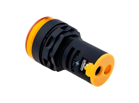 Индикатор напряжения, 5-60V DC, желтый