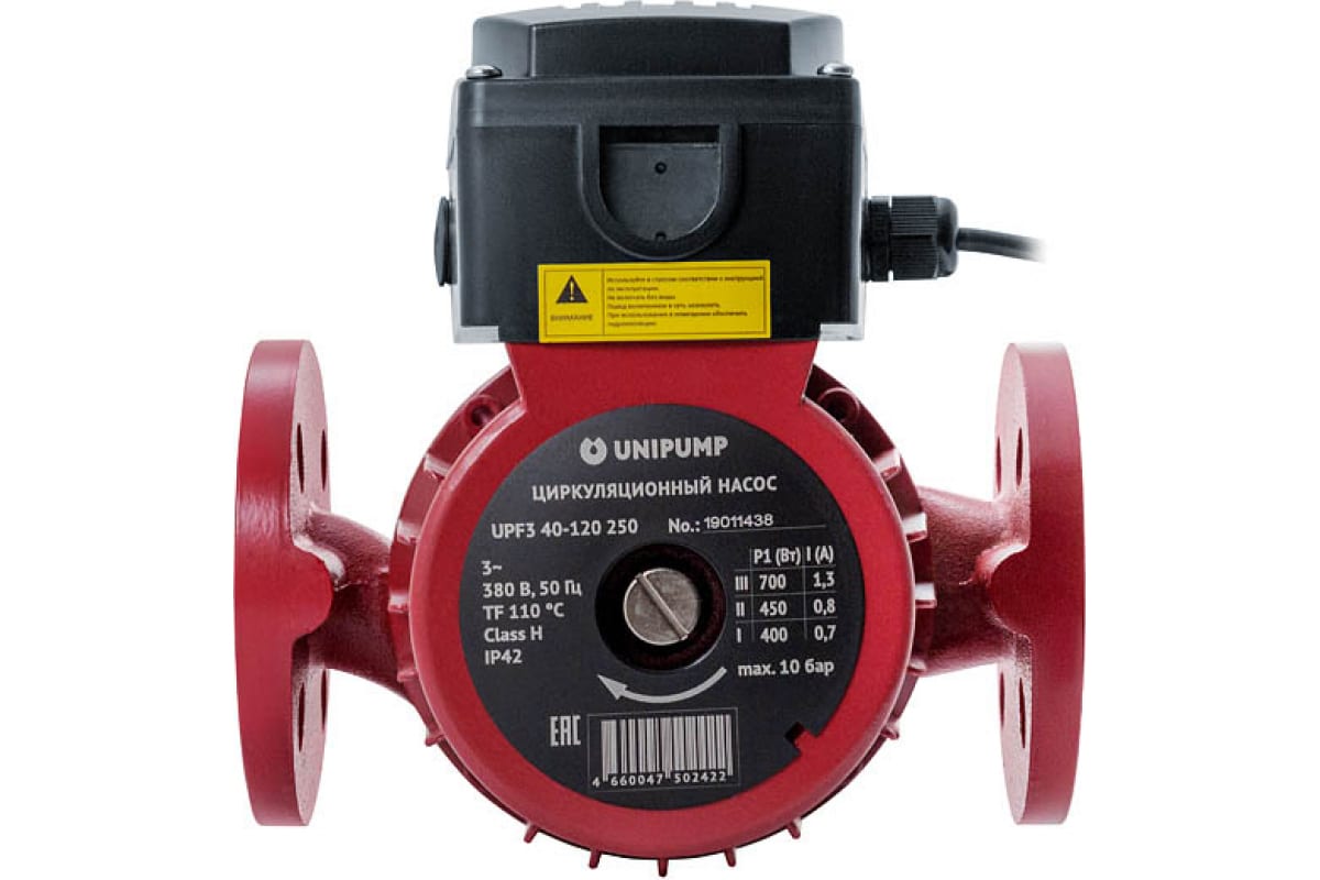 Циркуляционный насос UNIPUMP UPF3 40-120 250